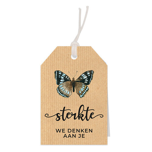 Sterkte, we denken aan je Carte de Voeux 