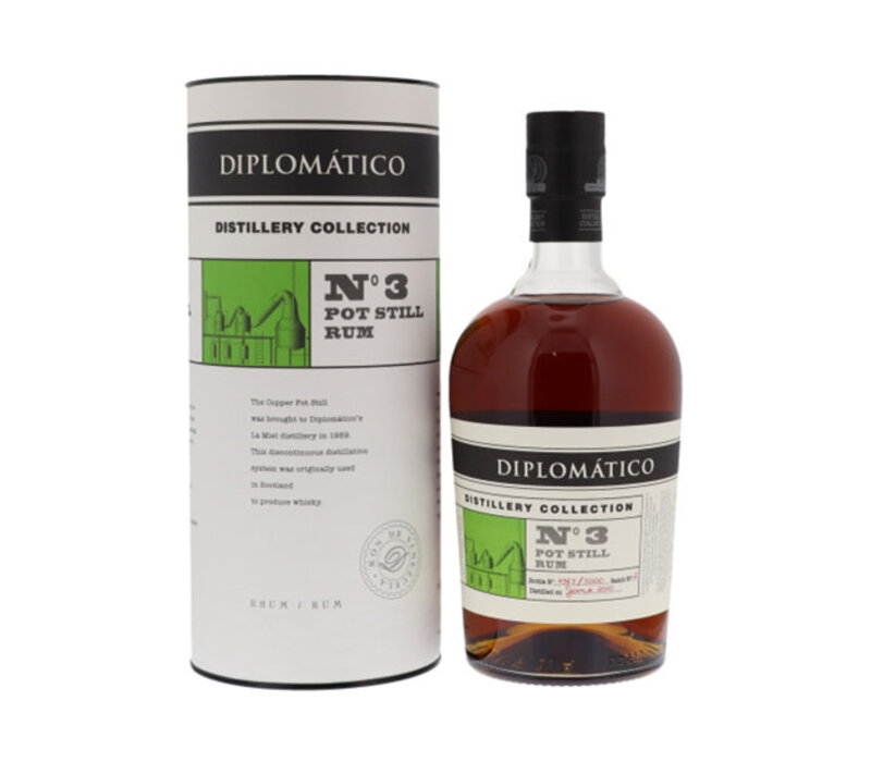 N°3 Pot Still Rum 70 cl
