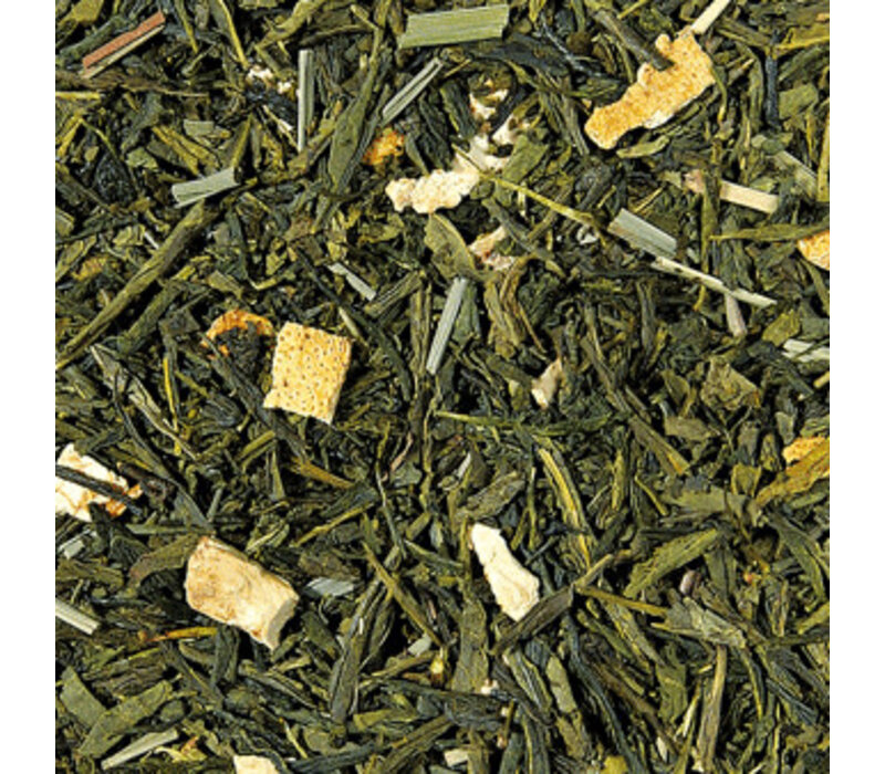 Sencha Lemon theebuiltjes in blik - 10 stuks