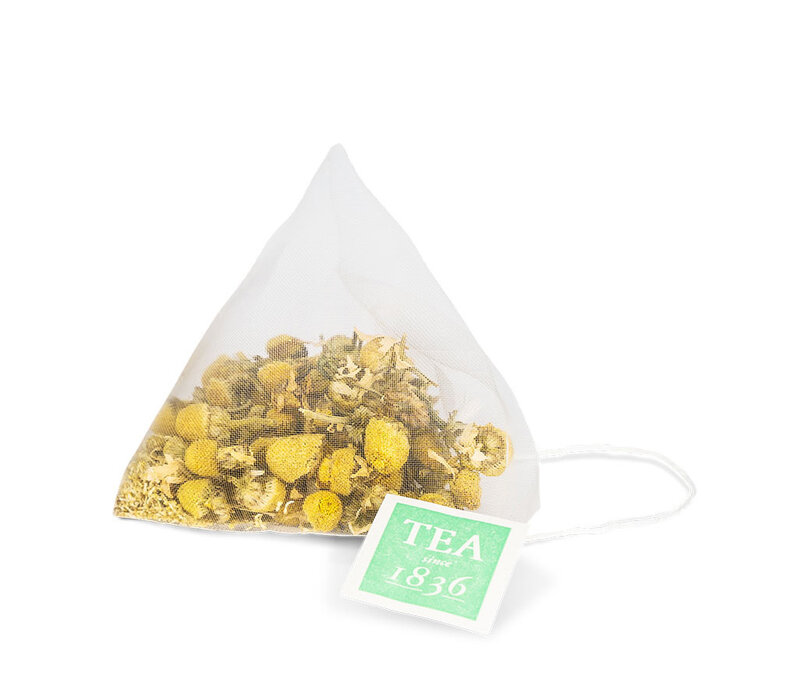 Camomile theebuiltjes in blik - 10 builtjes (20 g)