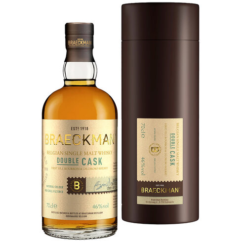 Braeckman Double Cask Whisky 70 cl 