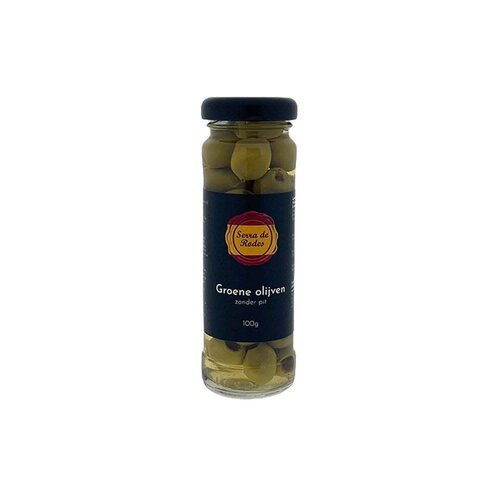 Olives vertes dénoyautées 100 g 