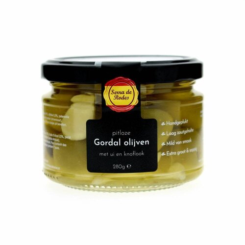 Olive Gordal à l'oignon et à l'ail 280 g 