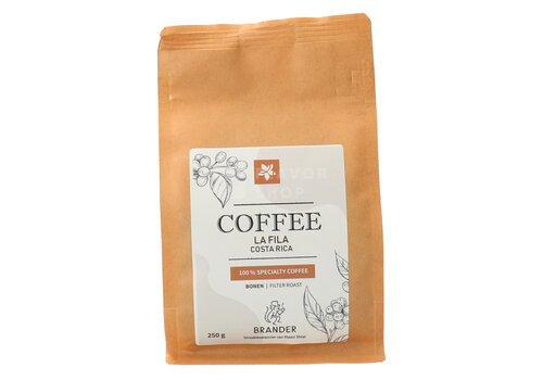 Pure Flavor La Fila Filterkaffee BOHNEN 250 g Flavor Shop Nr. 474