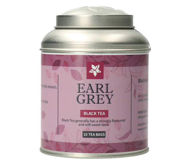 Earl Grey theebuiltjes in blik - 10 builtjes (20 g)