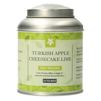 Turkish Apple Yoghurt Lime tea bags in can - 10 pieces