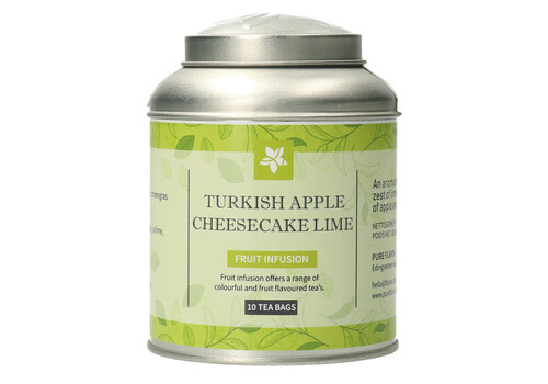 Pure Flavor Turkish Apple Yoghurt Lime Teebeutel in der Dose – 10 Stück