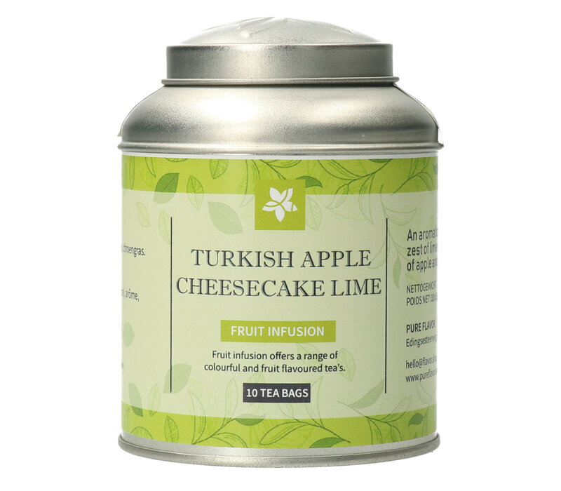 Turkish Apple Yoghurt Lime Teebeutel in der Dose – 10 Stück