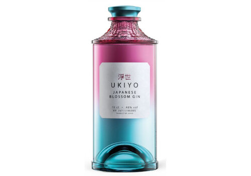 Ukiyo Japanese Blossom Gin 70 cl