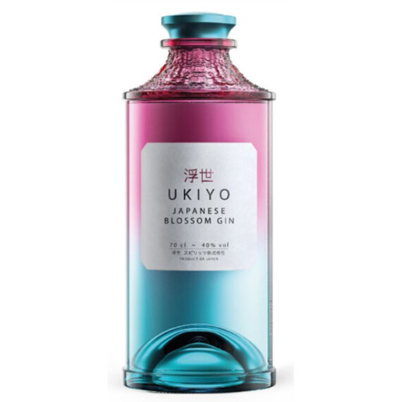 Ukiyo Japanese Blossom Gin 70 cl