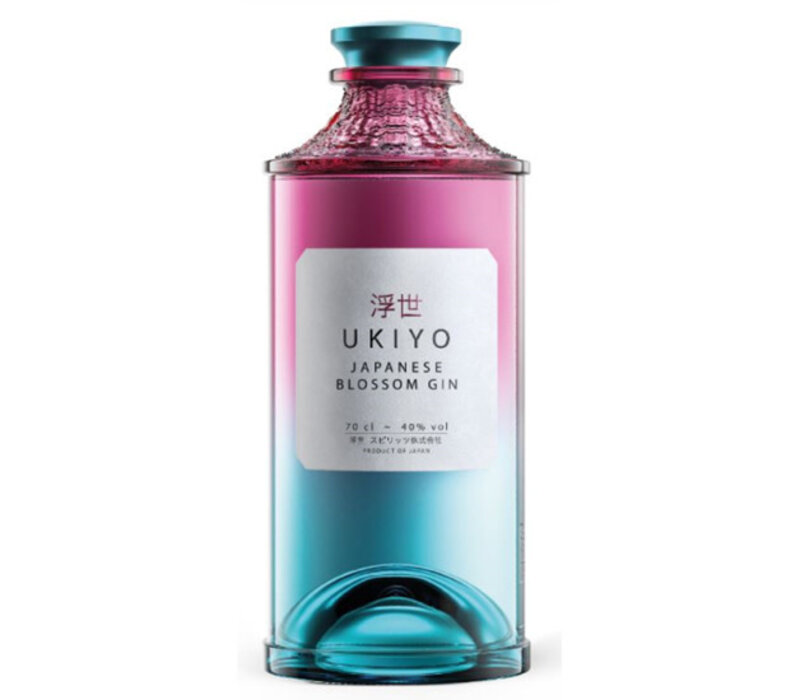 Ukiyo Japanese Blossom Gin 70 cl