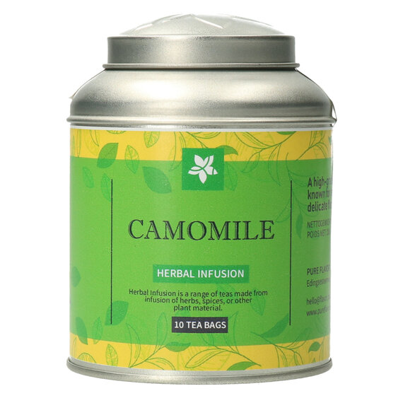Camomile theebuiltjes in blik - 10 stuks