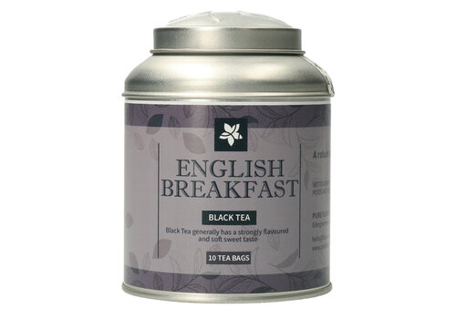 Pure Flavor Sachets de thé English Breakfast en boîte - 10 pièces