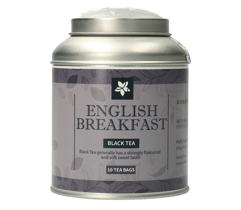 Sachets de thé English Breakfast en boîte - 10 pièces