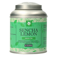 Sencha Lemon theebuiltjes in blik - 10 builtjes (20 g)