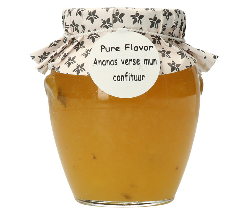 Confiture d'ananas et menthe fraîche 375 g