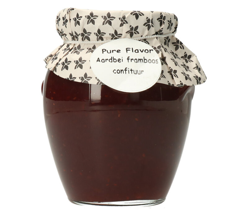 Confiture de fraises et de framboises 375 g