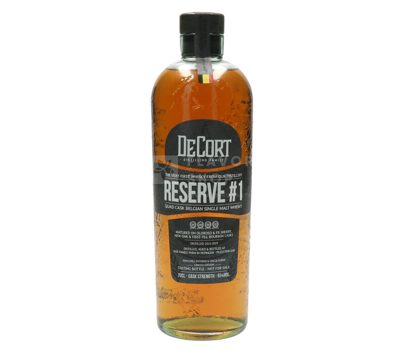 De Cort Single Malt Whiskey 61% - Gift box