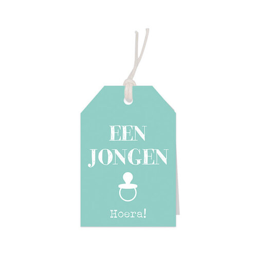 Een jongen hoera wenskaartje* 