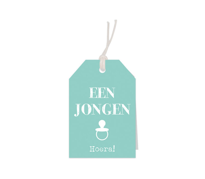 Een jongen hoera carte de voeux