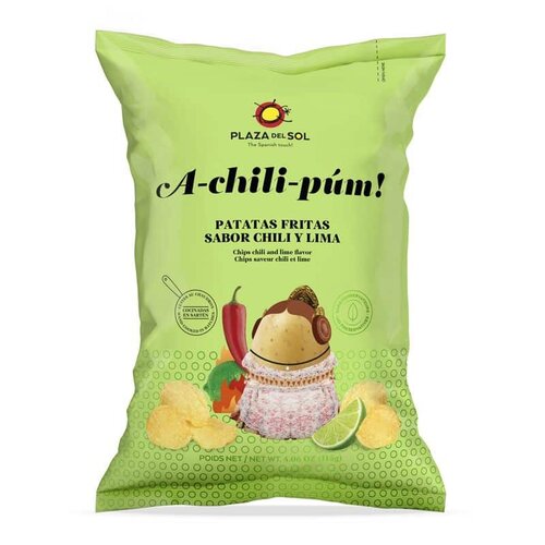 Chips A Chili Pum (Citron Vert Chili) 115 g 