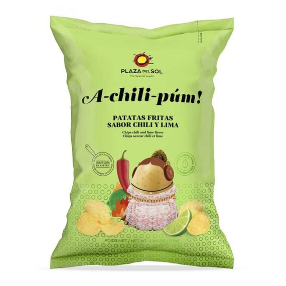 Chips A Chili Pum (Citron Vert Chili) 115 g