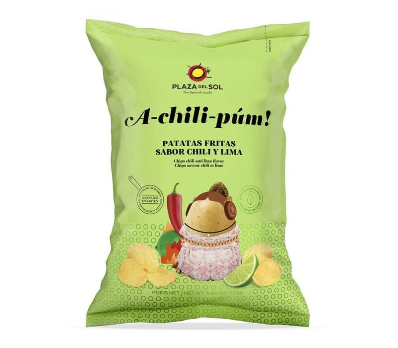 Chips A Chili Pum (Citron Vert Chili) 115 g