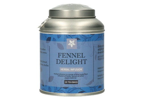 Pure Flavor Fennel Delight theebuiltjes in blik - 10 stuks*