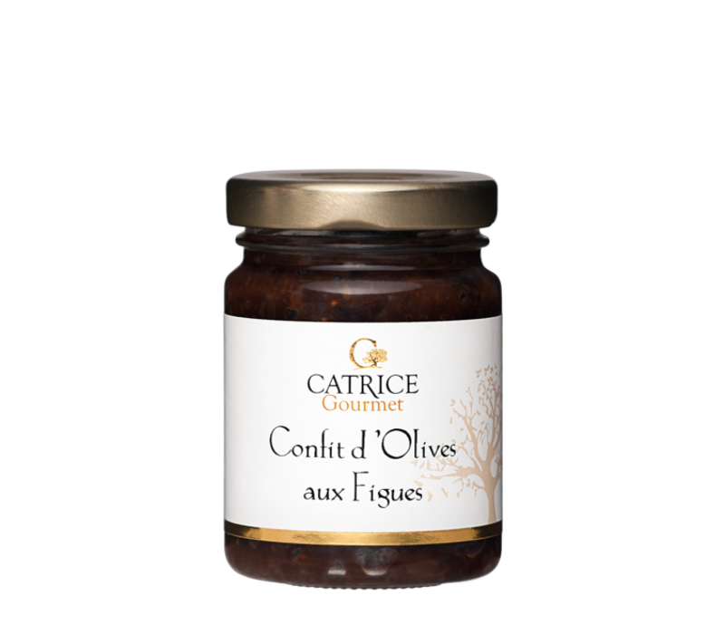 Olivenconfit mit Feigen 100 g