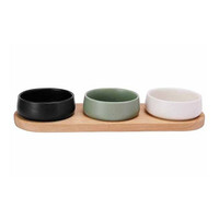 Set apéro Bites avec planche de service (petite) 4 pcs