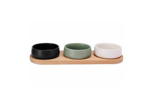 Cosy & Trendy Set apéro Bites avec planche de service (petite) 4 pcs