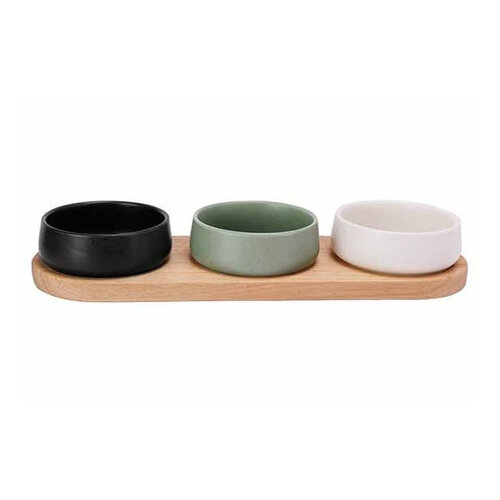 Set apéro Bites avec planche de service (petite) 4 pcs 