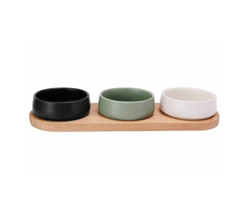 Apero set Bites with serving board (small) 4 pcs