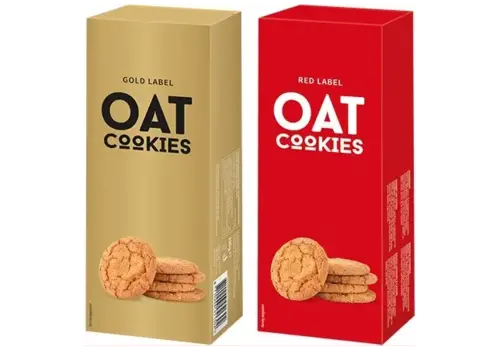 Red & Gold Label Oatmeal Cookies - Red & Gold Label 135 g