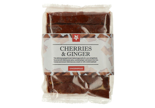 Pure Flavor Gingerbread with Cherries & Ginger 220 g
