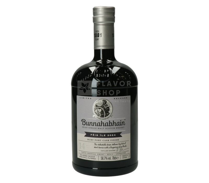 Bunnahabhain Fèis Ìle Ruby Cask 2024 70 cl