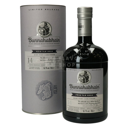 Bunnahabhain Fèis Ìle Ruby Cask 2024 70 cl 