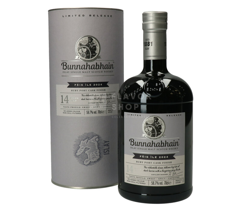 Bunnahabhain Fèis Ìle Ruby Cask 2024 70 cl