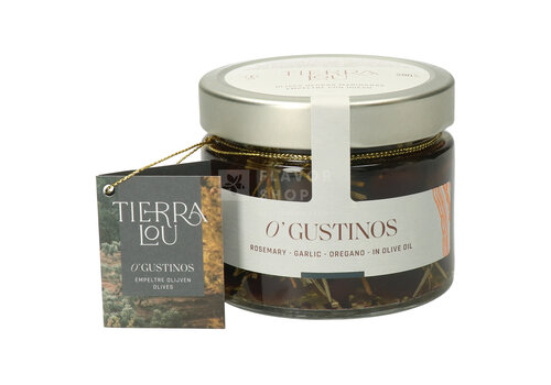 Tierralou Schwarze Oliven in Olivenöl - 280 g