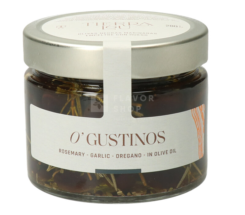 Olives noires à l'huile d'olive - 280 g