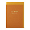 Papette Carte de voeux You are my sunshine