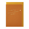 Papette Carte de vœux I love you sooooooo much!