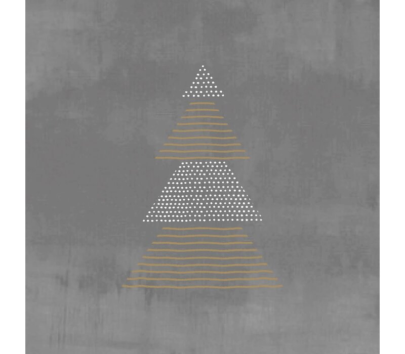 Napkins Pure Christmas anthracite 33x33 cm