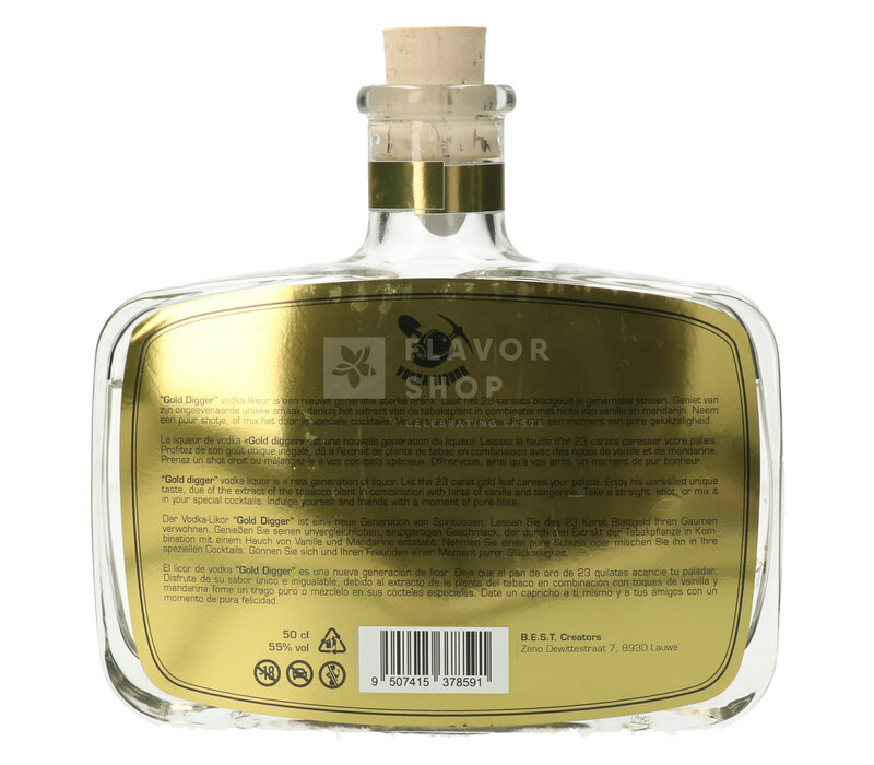 Liqueur de Vodka Gold Digger 50 cl
