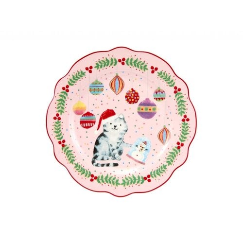 Bord Christmas Cat 20 cm 