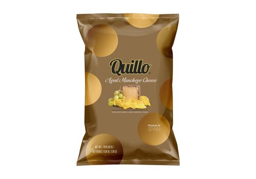 Quillo Chips Aged Manchego Cheese 130 g