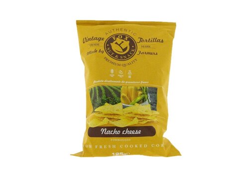 Fox It Chips tortilla Nacho Cheese125 g