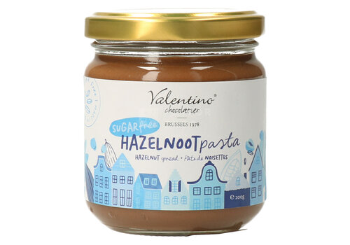 Valentino Chocolatier Haselnussaufstrich Zuckerfrei 200 g Valentino