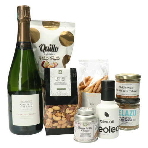 Flavor Moments: "Bubbly Bliss" Coffret Cadeau avec Champagne 