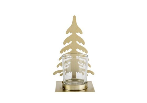 Cosy & Trendy Photophore Tree Métal 9,5 x 8 x 15 cm
